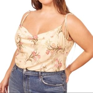 REFROMATION LEAH TOP EUC